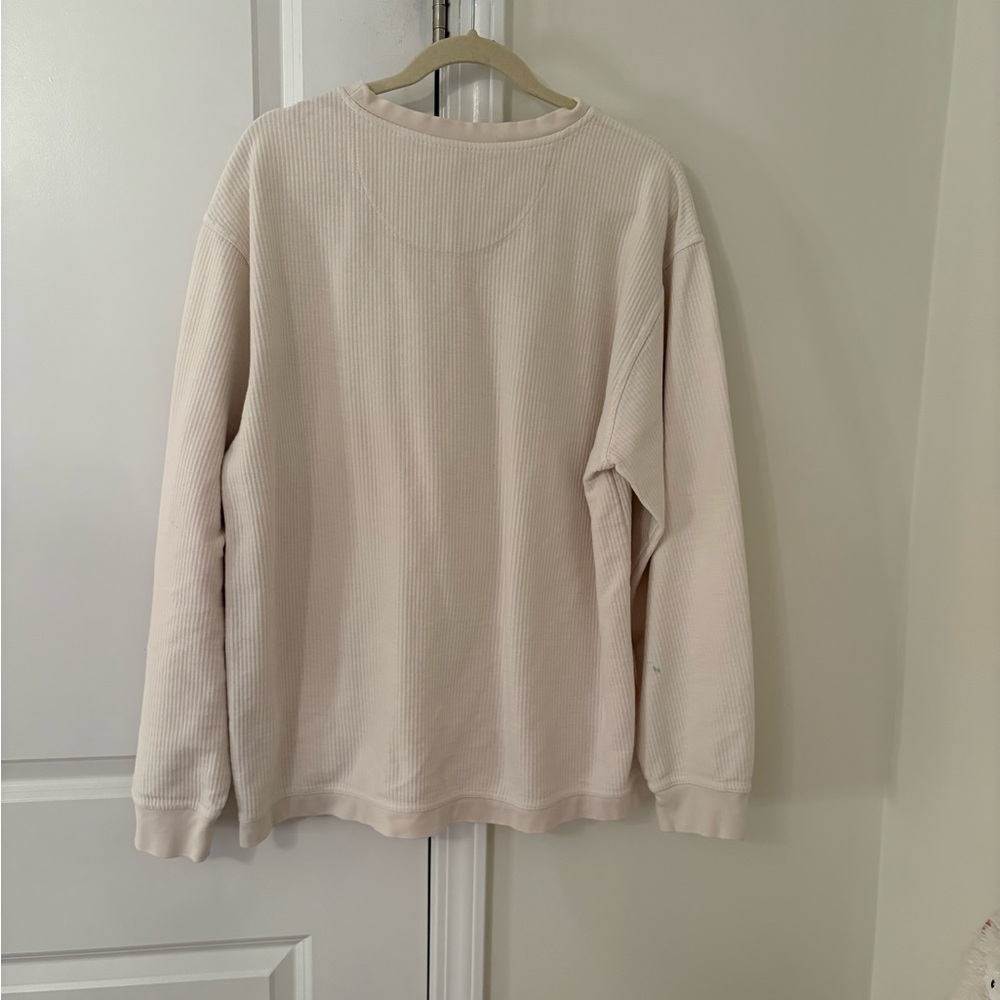 Pressbox Cream Ribbed Top - Picture 3 of 3